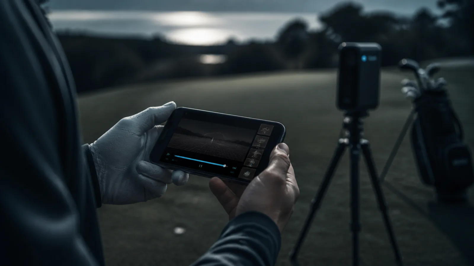 Automatic tee-shot recording service